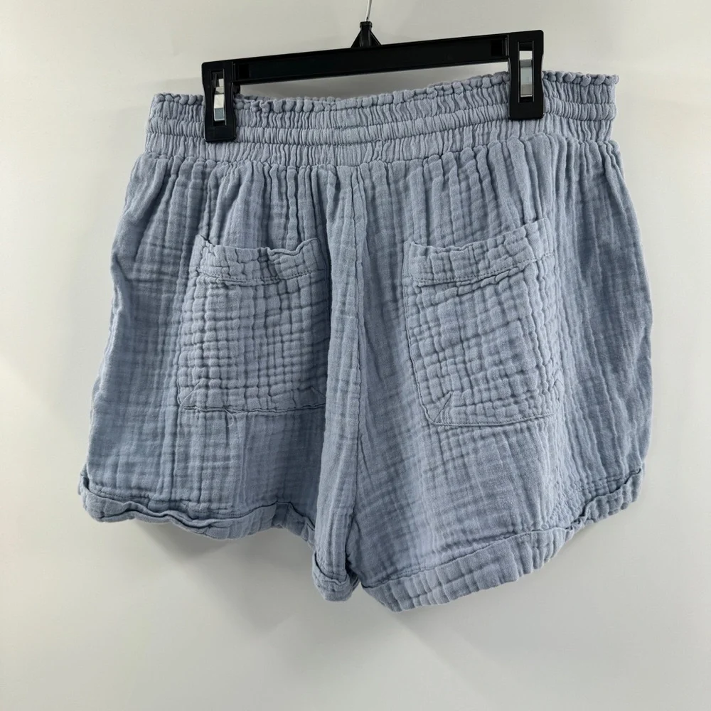 Aéropostale Light Blue Drawstring Shorts | Women’s Size Large - Picture 5 of 6